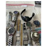 Lot of assorted, untested menï¿½s watches