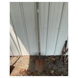 Round shovel working tool