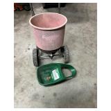 Earthway spreader and turf builder seeder