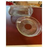 2 ovenproof baking dishes