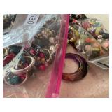 Large lot of craft (broken, mismatched) jewelry