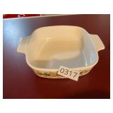 Square corningware dish