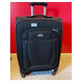 Samsonite black rolling suitcase