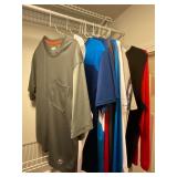 Assorted dry fit/ athletic shirts 2 xl