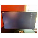LG 43 inch TV with remote