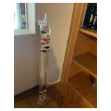 Glass thermometer 24ï¿½ tall