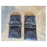 2- weighted sandbag anchors