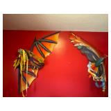 2- large kites with string