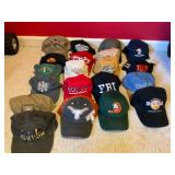 20- assorted hats and tote