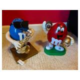 2- M&M candy dispensers