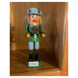 Green and blue nutcracker man