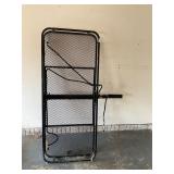 Receiver hitch rack with lights