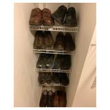 10 pair assorted shoes, size 10