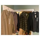 8- Duluth button up shirts 2xl