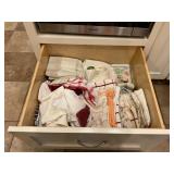 Drawer potholders, dish towels ï¿½ all