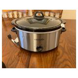 Large stainless crockpot