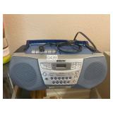 Sony a.m./FM/cassette/CD radio