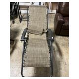 Patio reclining lounger chair