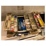 Tackle box and contents