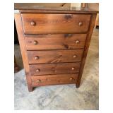 Five drawer Chester drawers