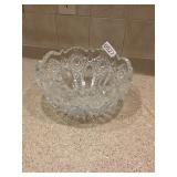 Beautiful crystal bowl