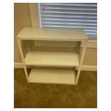 3 tier metal shelf