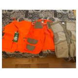 3 hunting vests