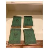 4- Dickens Works ï¿½vintage hardback books