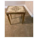 Rectangular wooden side table