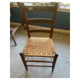Wooden ladder back chair