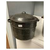 Black enamel canner