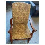 Vintage wooden rocking chair