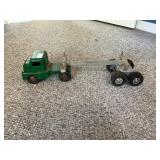 Vintage Toy Semi- Log Truck