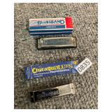 2- Harmonicas- Both in C