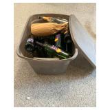 Tote- Full glass wine bottles