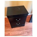 Black nightstand