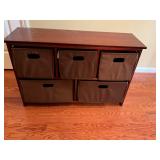 5 compartment cubby storage
