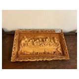 Vintage Aluminum Last Supper picture