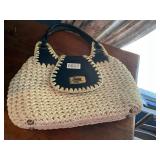crotched bag/ purse with handles