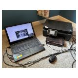 Laptop and Printer- as seen- Locked