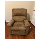 Nice microsuede rocker recliner