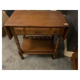 Wood table/cart drop down Sides