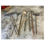 Broom, rake, shovel ï¿½ all