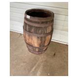 Small whiskey barrel
