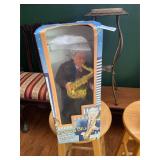 Bill Clinton uptown saxophone player