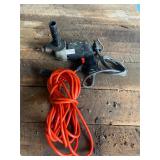Black & Decker 1/2 electric grill w/extension cord
