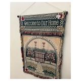 Welcome to our home Tapestry