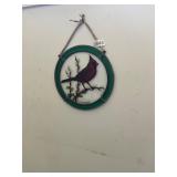 Lead Glass Red Cardinal