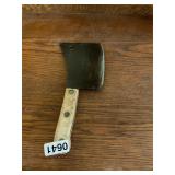 Make Cleaver with wooden handle-village blacksmith