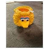 Vintage Big Bird container with handle